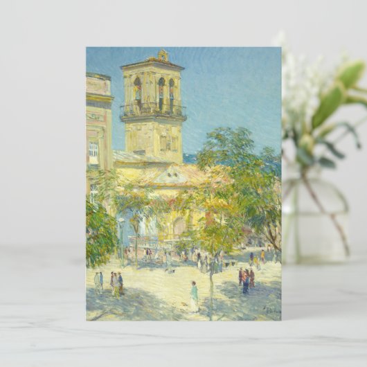 Straat van de Grote Kapitein | Childe Hassam (Staand voorkant)