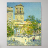 Straat van de Grote Kapitein | Childe Hassam Poster (Voorkant)