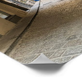 Straat van Florence Italië Poster (Hoek)