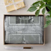 Straat van New York met Empire State Building Tissuepapier (Geschenk)