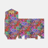 Straatachtige graffiti met kroon bedankdoosjes (Uitgevouwen)