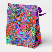 Straatachtige graffiti met kroon bedankdoosjes (Achterkant)