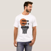 Straatbasketbal - Basketbal Legends T-shirt (Voorkant volledig)