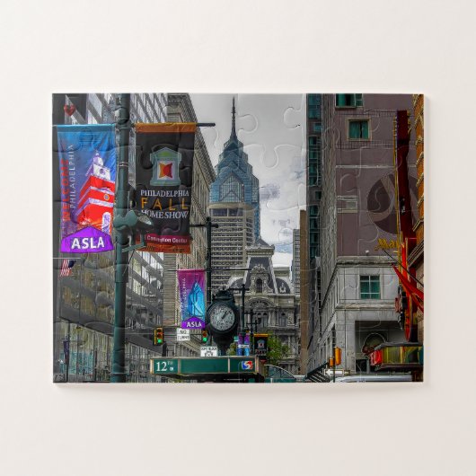 Straatbeeld Philadelphia Legpuzzel (Horizontaal)