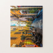 Straatbeeld Rome. Legpuzzel (Verticaal)