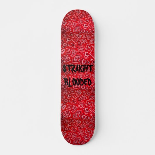 STRAATBLOED SKATEBOARD (Voorkant)