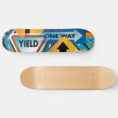 Straatbord #1 skateboard (Horizontaal)