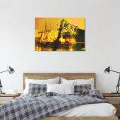Straatbord Canvas Afdruk (Insitu (Slaapkamer))