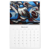 straatgraffiti 2027 kalender (Mar 2027)