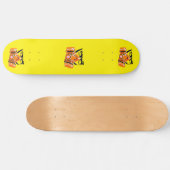 straatgraffiti kunst skateboard (Horizontaal)