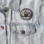 Straatkatten Ronde Button 5,7 Cm (In situ)