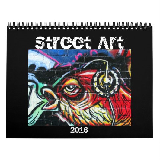 straatkunst 2016 kalender (Hoes)