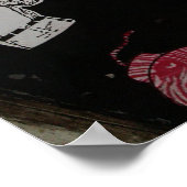 Straatkunst en graffitti poster (Hoek)