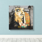 Straatkunst Graffiti Canvas Art Afdruk (Insitu (Houten vloer))