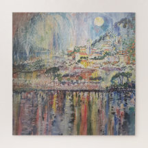 Straatkunst Italië Faux Canvas Print