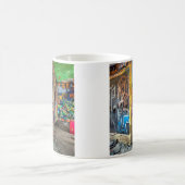 Straatkunst verlaten graffiti koffiemok (Center)