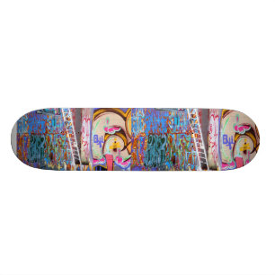 Straatkunstbord Skateboard