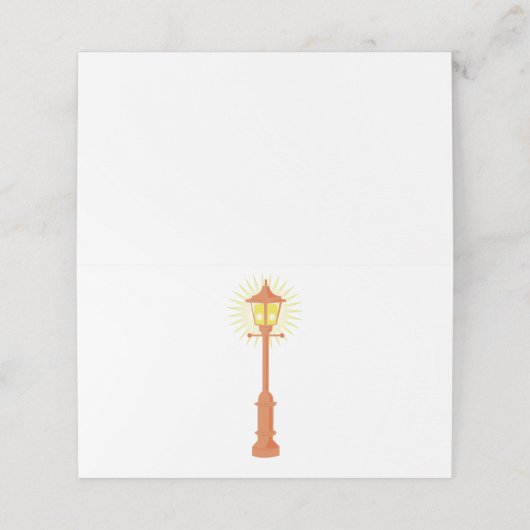 Straatlamp (Buitenkant ongevouwen)