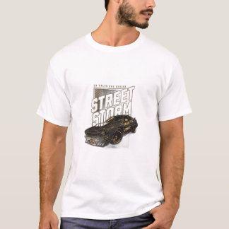 Straatontwerp T-shirt