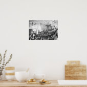 Straatparade in Deadwood, SD-foto Poster (Keuken)