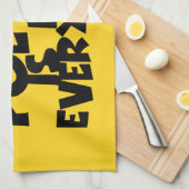 Straatpoëzie is mijn alledag theedoek (Quarter Fold)