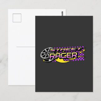 STRAATRACERS BRANDEN WIELCLUB BRIEFKAART