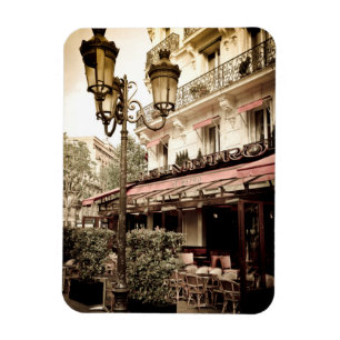 Straatrestaurant, Parijs, Frankrijk Magneet