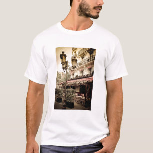Straatrestaurant, Parijs, Frankrijk T-shirt