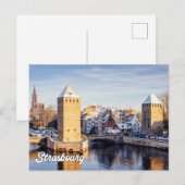 Straatsburg, Frankrijk Briefkaart (Voorkant / Achterkant)