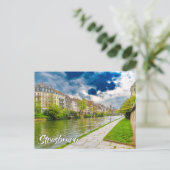 Straatsburg, Frankrijk Briefkaart (Staand voorkant)