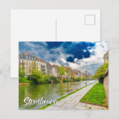 Straatsburg, Frankrijk Briefkaart (Voorkant / Achterkant)