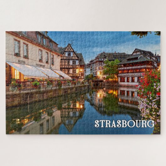 Straatsburg, Frankrijk Legpuzzel (Horizontaal)