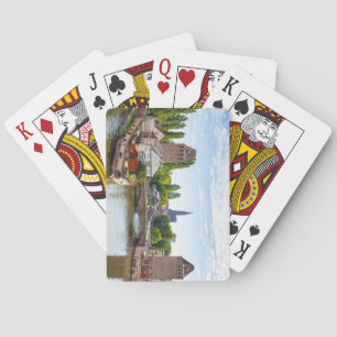 Straatsburg Frankrijk Pokerkaarten