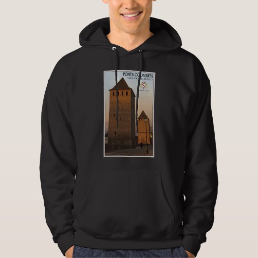 Straatsburg Ponts Couvert Hoodie (Voorkant)