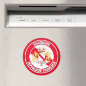 Straatsburg Ronde Embleem Magneet (Insitu (Vaatwasser))