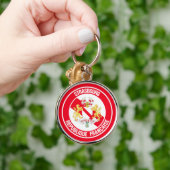 Straatsburg Ronde Embleem Sleutelhanger (Hand)