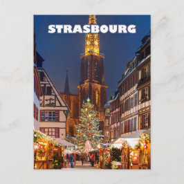 Straatsburg The Capital of Christmas Briefkaart