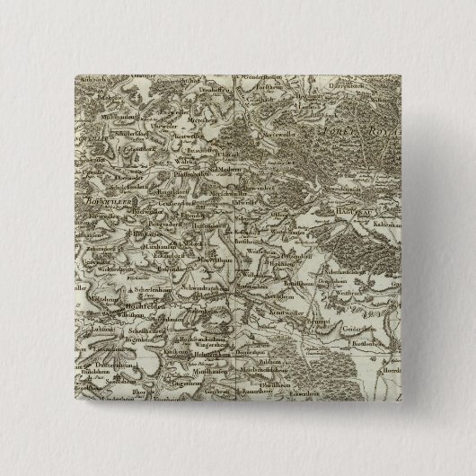 Straatsburg Vierkante Button 5,1 Cm (Voorkant)