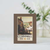 Straatscène met twee Mannen Briefkaart (Staand voorkant)