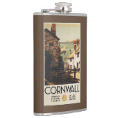 Straatscène met twee Mannen Heupfles (Rechts)