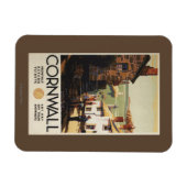 Straatscène met twee Mannen Magneet (Horizontaal)