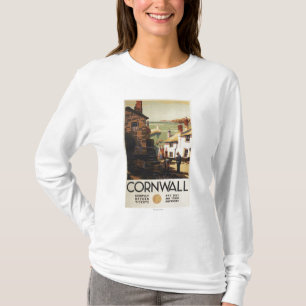 Straatscène met twee Mannen T-shirt