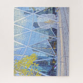 Straatsculptuur Calgary. Legpuzzel (Verticaal)