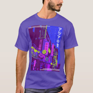 straatvaporgolf japans 80s retro stijl 1055 t-shirt