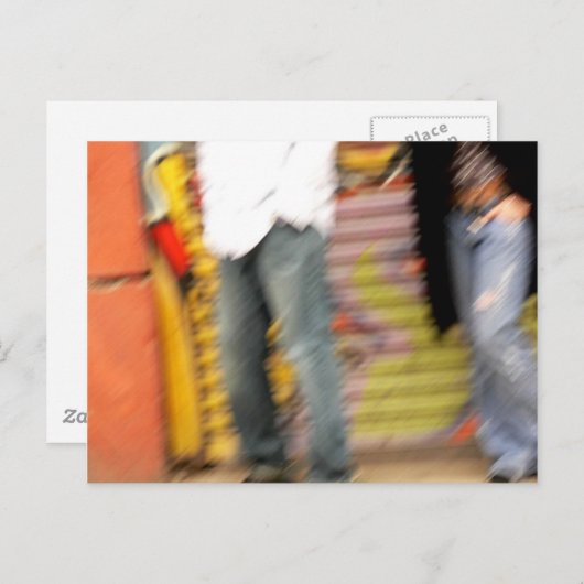 straatverf briefkaart (Voorkant / Achterkant)