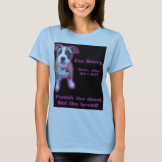 straffeloosheidsras t-shirt