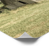 Strafford Mo Barn Antiek Poster (Hoek)