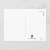  strafrechtelijk Vrouw - Mok zwart-wit Briefkaart (Achterkant)