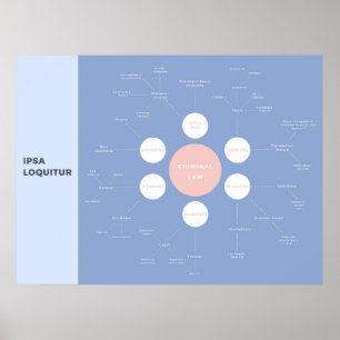 Strafrechtelijke basisbegrippen Herziening Poster