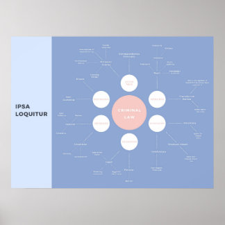 Strafrechtelijke basisbegrippen Herziening Poster